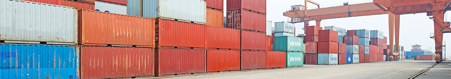 Image of shipment containers 