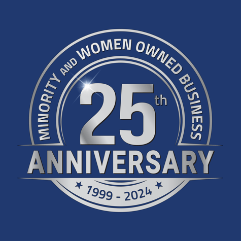 Minority and Women Owned Business (MWOB) 25th Anniversary LOGO